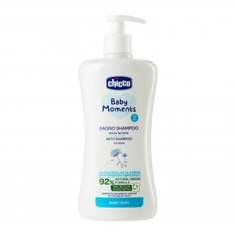 Пена-шампунь для волос и тела Chicco Baby Moments, Delicate skin, 500 мл