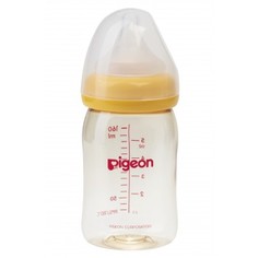 Бутылочка для кормления Pigeon SofTouch Peristaltic PLUS, 160 мл, желтый