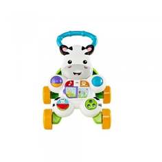 Ходунки интерактивные, обучающие "Зебра" Fisher-Price Mattel