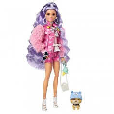 Кукла Barbie Mattel "Экстра Милли" с сиреневыми волосами