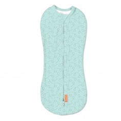 Конверт на молнии Summer Infant Swaddlepod, S, салатовый