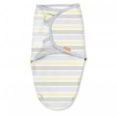 Конверт на липучке Summer Infant SwaddleMe, S/M , серый