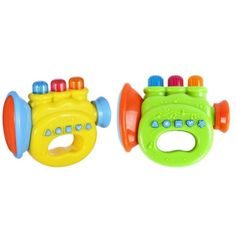 Развивающая игрушка Жирафики Музыкальная труба, 12 см