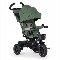 Трехколесный велосипед Kinderkraft Spinstep Pastep Green 2021