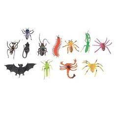 Игровой набор Играем Вместе Диалоги о животных Насекомые 12 шт