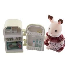 Игровой набор Sylvanian Families Мама кролик и холодильник