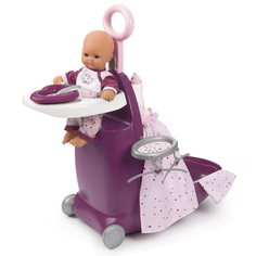 Чемодан для куклы Smoby Baby Nurse 3в1 с аксессуарами