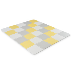 Коврик-пазл Kinderkraft Luno Yellow