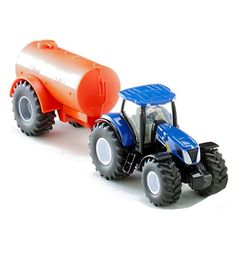 Игровой набор Siku Трактор New Holland с цистерной 25 см