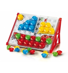 Мозаика классическая Quercetti Фантастические цвета Джуниор бейсик 48 эл