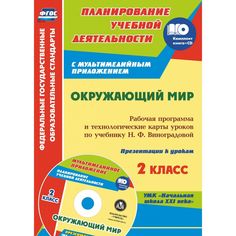 Книга Издательство Учитель «Окружающий мир. 2 класс