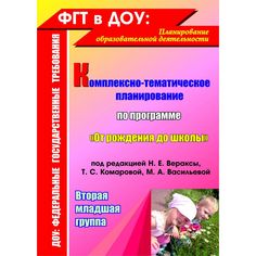 Книга Издательство Учитель «Комплексно-тематическое планирование по программе