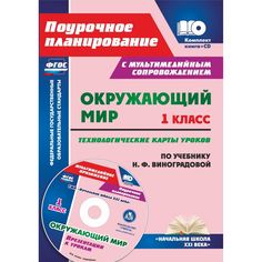 Книга Издательство Учитель «Окружающий мир. 1 класс