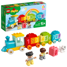 LEGO DUPLO Конструктор "Поезд с цифрами — учимся считать"