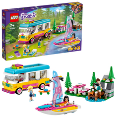 LEGO FRIENDS Конструктор "Лесной дом на колесах и парусная лодка"