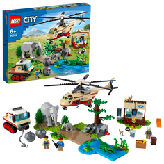 LEGO CITY Конструктор "Операция по спасению зверей"