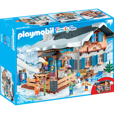 Конструктор Playmobil Зимние виды спорта: Лыжная база