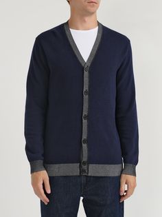 Alessandro Manzoni Jeans Кардиган на пуговицах