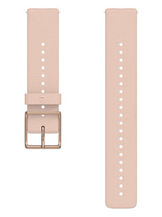 Аксессуар Ремешок Polar 20mm S/L Silicone Pink 91085647