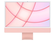 Моноблок APPLE iMac 24 Retina 4.5K Pink MGPM3RU/A (Apple M1/8192Mb/256Gb/Wi-Fi/Bluetooth/Cam/24/4880x2520/Mac OS)