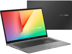 Ноутбук ASUS VivoBook S15 S533EQ-BN259T 90NB0SE3-M04130 (Intel Core i5-1135G7 2.4 GHz/8192Mb/512Gb SSD/nVidia GeForce MX330 2048Mb/Wi-Fi/Bluetooth/Cam/15.6/1920x1080/Windows 10 Home 64-bit)