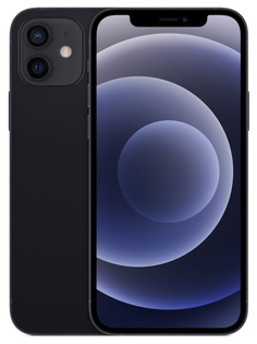 Сотовый телефон APPLE iPhone 12 128Gb Black MGJA3RU/A Выгодный набор + серт. 200Р!!!