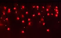 Гирлянда SnowHouse Сосульки Red WP-IC100-R-E