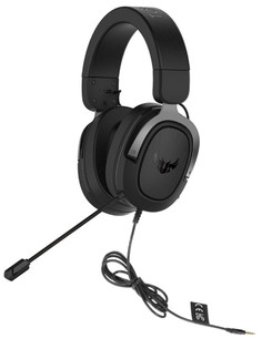 Наушники ASUS TUF Gaming H3 Gun Metal 90YH028G-B1UA00