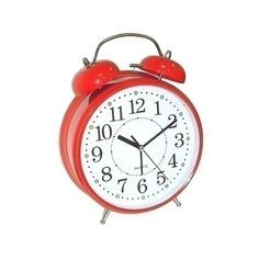Часы Эврика Будильник Гигант Red 92266