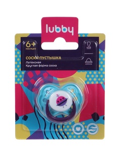 Пустышка Соска-пустышка Lubby от 6 мес. 11400