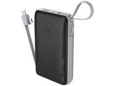 Внешний аккумулятор Deppa NRG Cable 4 в 1 10000 mAh (33561)