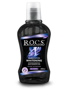 Ополаскиватель отбеливающий R.O.C.S. Black Edition 250ml 03-03-018