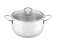Кастрюля Elan Gallery Гармония Вкуса 4.3L Silver 120484