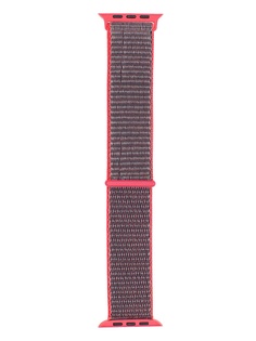 Аксессуар Ремешок Evolution для APPLE Watch 42/44mm Sport Loop AW44-SL01 Nylon Space Pink 36750