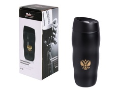 Термокружка Airline Россия 450ml Black IT-10