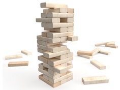 Настольная игра Десятое Королевство Башня Брусок классик 04022