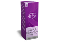 Масло эфирное Натуральные масла Шалфей мускат 10ml