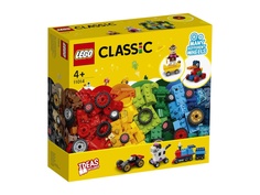 Конструктор Lego Classic Кубики и колёса 653 дет. 11014