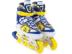 Коньки START UP Style р.M 35-38 Blue-Yellow