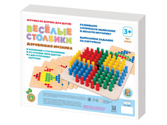 Настольная игра Десятое Королевство Мозаика Веселые столбики 101 элемент 02993