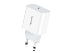 Зарядное устройство Borofone BA38A Plus Speedy 1xUSB PD20W White