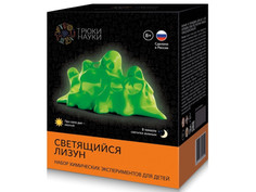 Игра Трюки Науки Набор химических экспериментов Светящийся лизун Z103