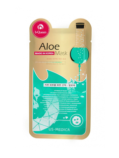 Маска для лица US Medica Aloe Mask 2407