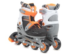Коньки N.Ergo N-083QH р.S 30-33 Black-Orange
