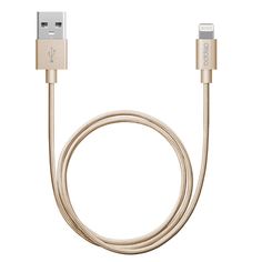Аксессуар Deppa USB - 8-pin 1.2m Gold 72188