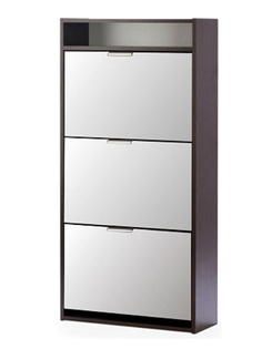 Обувница Vental К-3 Фасады МДФ Венге-White Gloss
