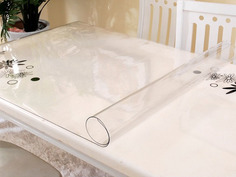 Скатерть Самобранка Гибкое стекло ПВХ 120x60cm