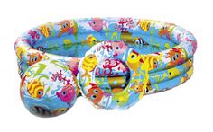 Детский бассейн Intex Подводный мир 132х28cm 59469