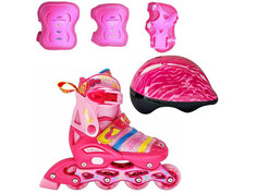 Коньки Tech Team Maya Set р.34-37 Pink