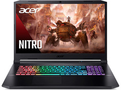 Ноутбук Acer Nitro 5 AN517-41-R0P3 Black NH.QARER.002 (AMD Ryzen 7 5800H 3.2Ghz/8192Mb/512Gb SSD/nVidia GeForce RTX 3060 6144Mb/Wi-Fi/Bluetooth/Cam/17.3/1920x1080/NoOS)
